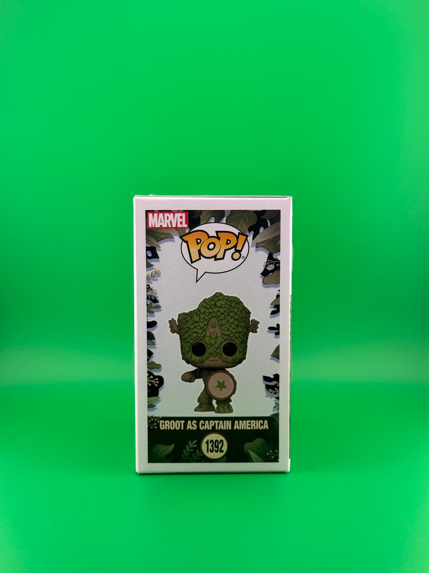 Groot as Captain America