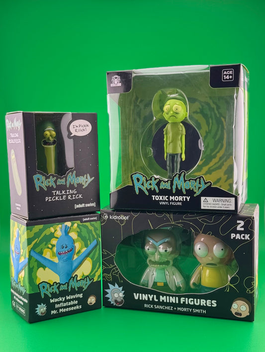 Rick and Morty 💚  4 Piece Set